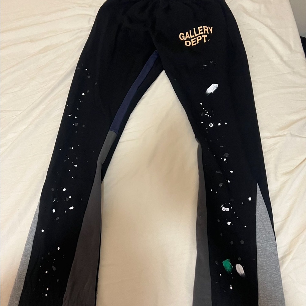 Gallery Dept Black and Gray Kids Casual Bottoms